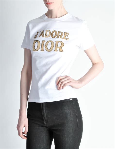 womens dior tshirt|christian dior ladies t shirt.